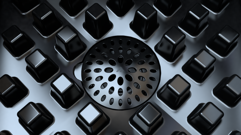 Drain Cover Black