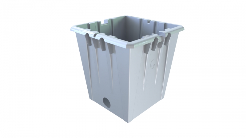 20L RDWC Silver Pot