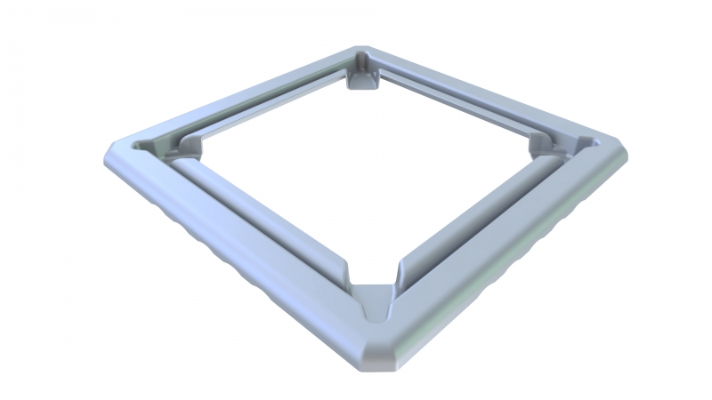 RDWC Silver Lid Surround