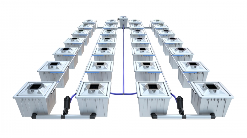 ALIEN® RDWC system 28 pot 36L Silver Series